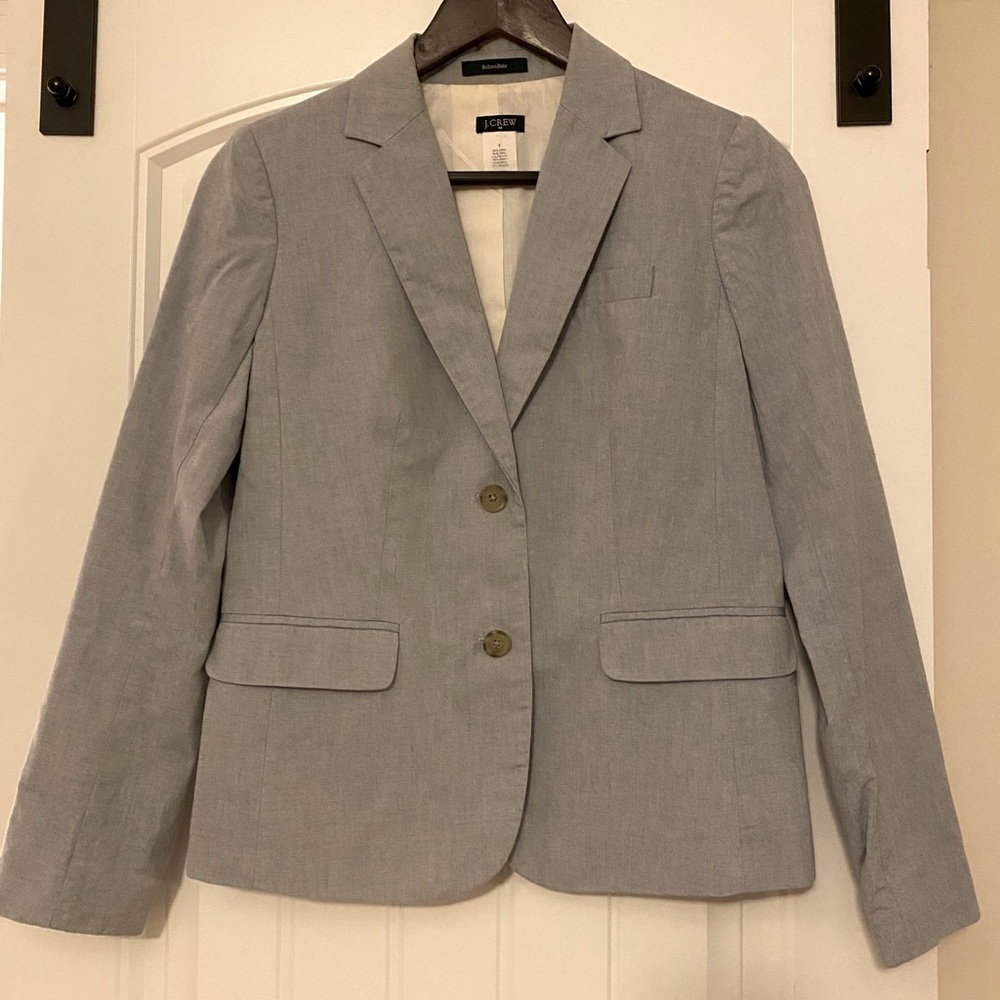 JCrew Schoolboy blue blazer 2
